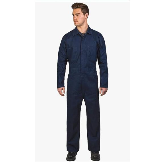 Men's Warm Coveralls JUMPSUIT Medium Look New! LIBERTY - Picture 1 of 7